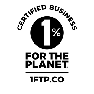 Certified Business 1% For the Planet logo